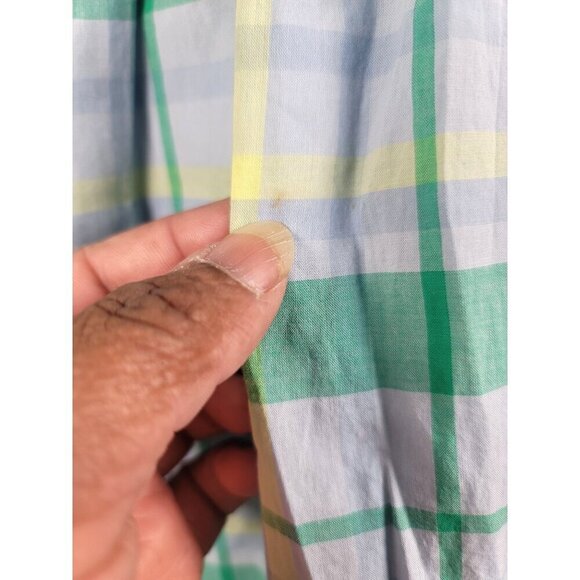 Free Assemble Women's Multicolor Plaid Elastic Waist Pleated Mini Skirt Size XL - Picture 8 of 9